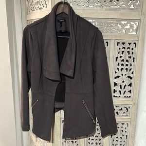 Micro suede torrid jacket